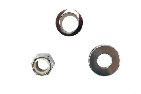 Colony Front Axle Spacer Kit Smooth Style Chrome - 9999-3